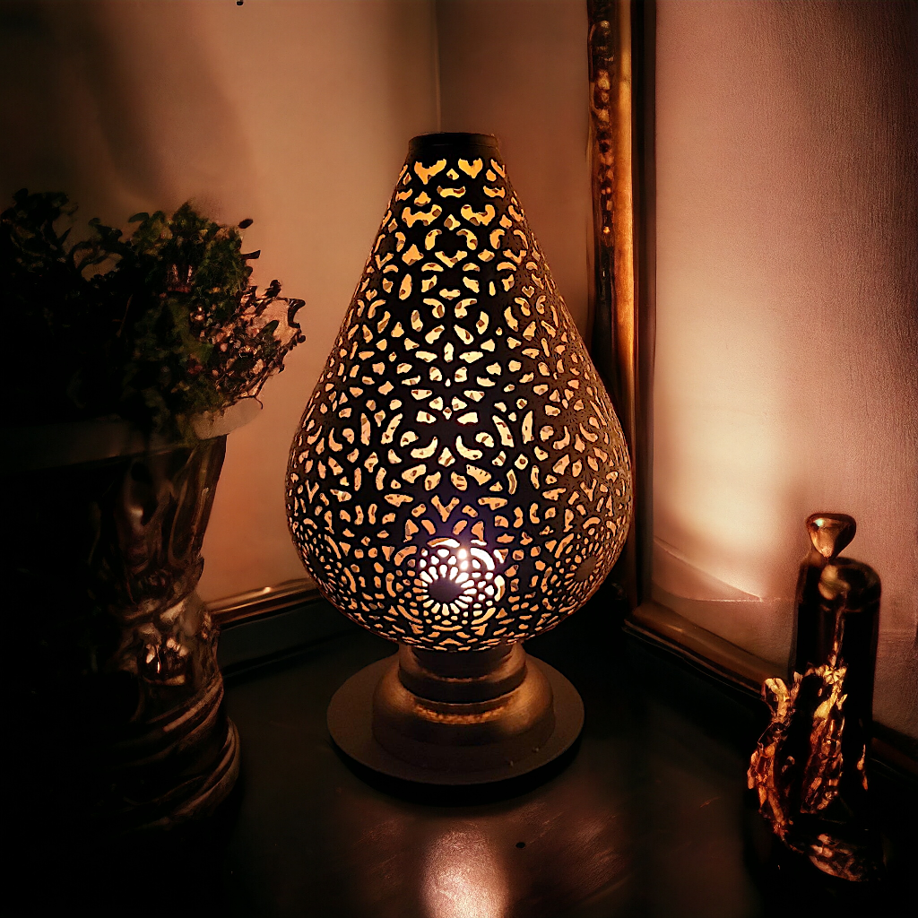 Marrakesh Sphere - Large Gold Etched FS220