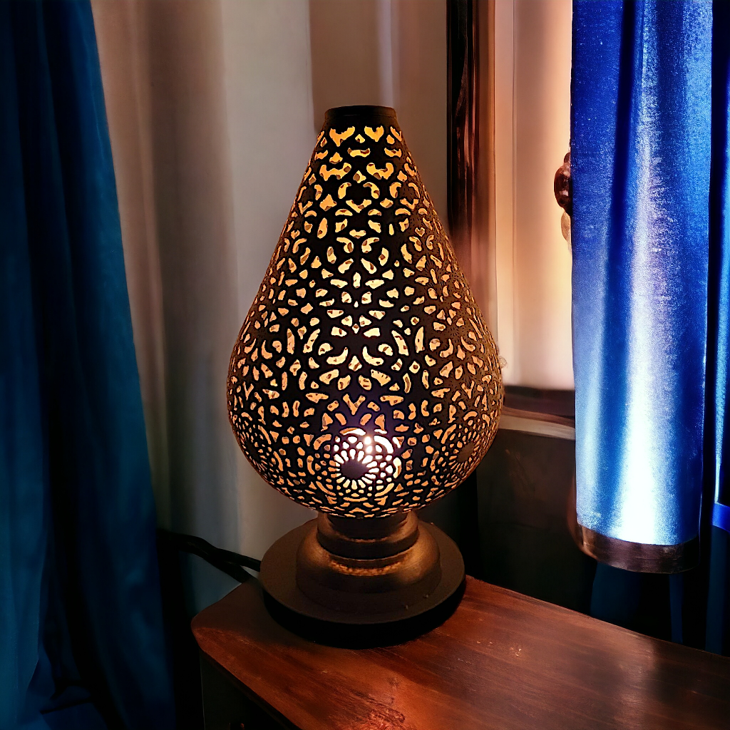 Marrakesh Sphere - Large Gold Etched FS220