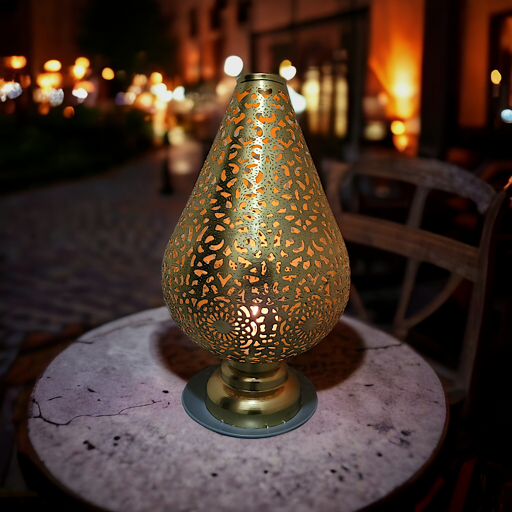 Marrakesh Sphere - Large Gold Etched FS220