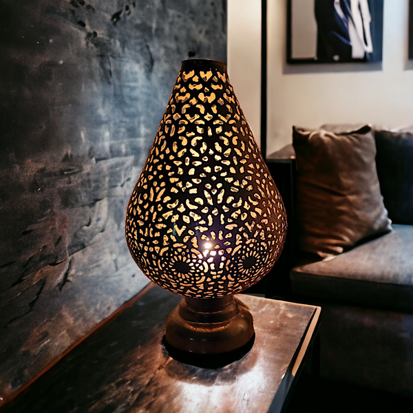 Marrakesh Sphere - Large Gold Etched FS220
