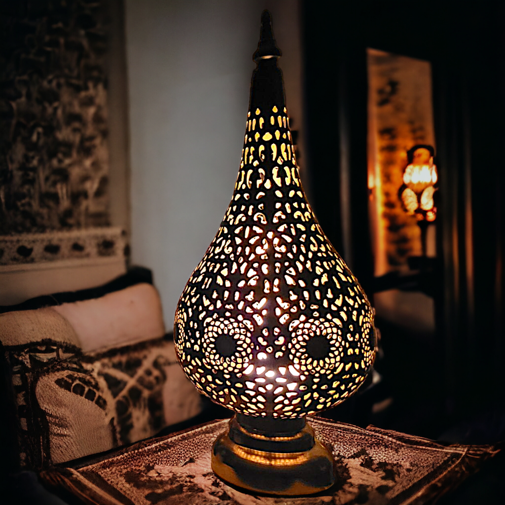 Marrakesh Magic - Large Gold Hand Etched FS 221