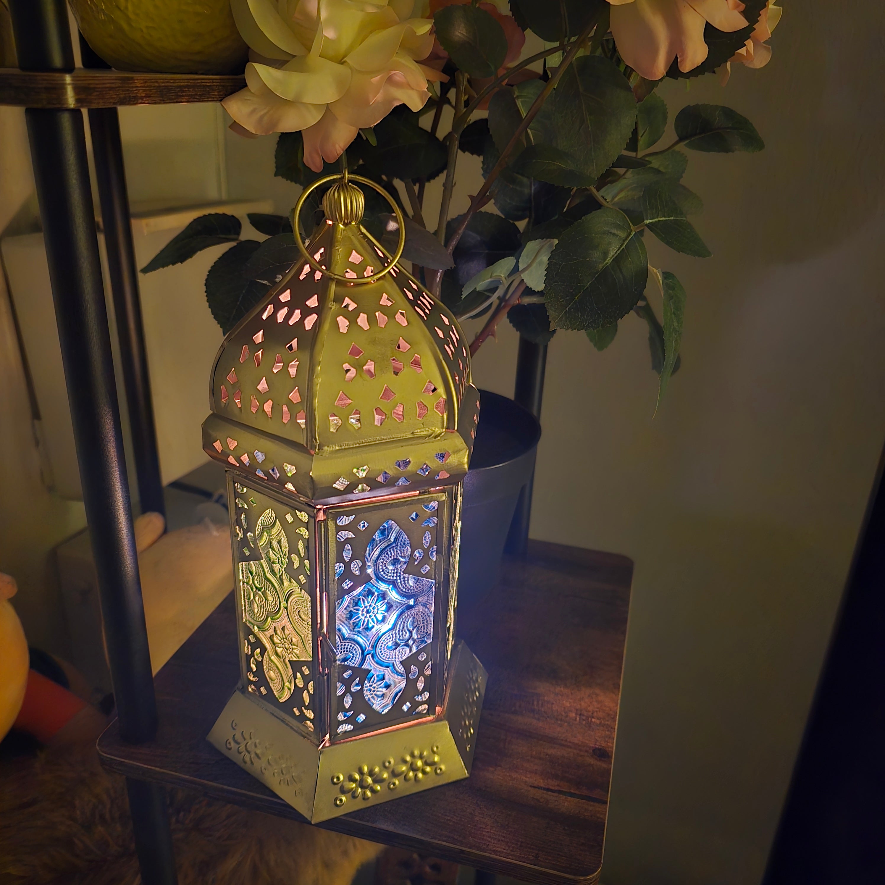 Blue Mermaid lantern - SML