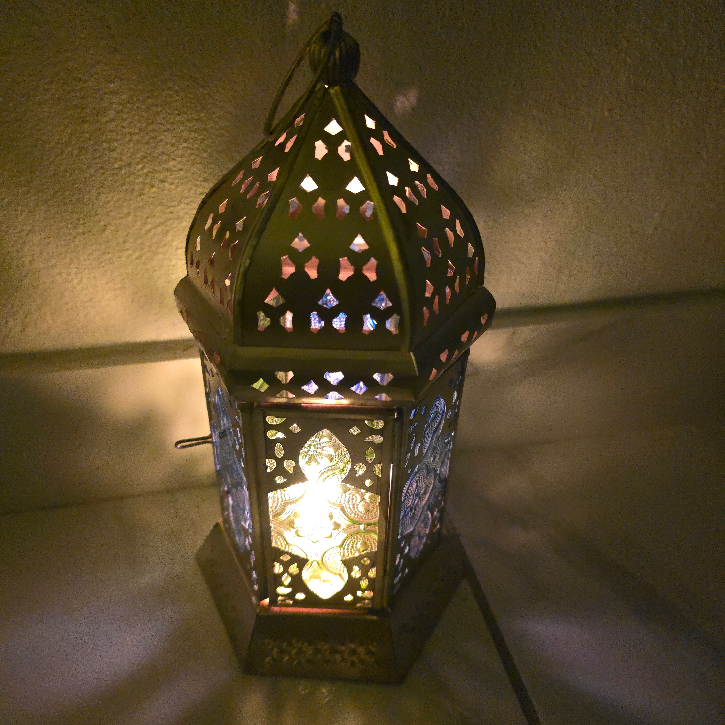 Blue Mermaid lantern - SML