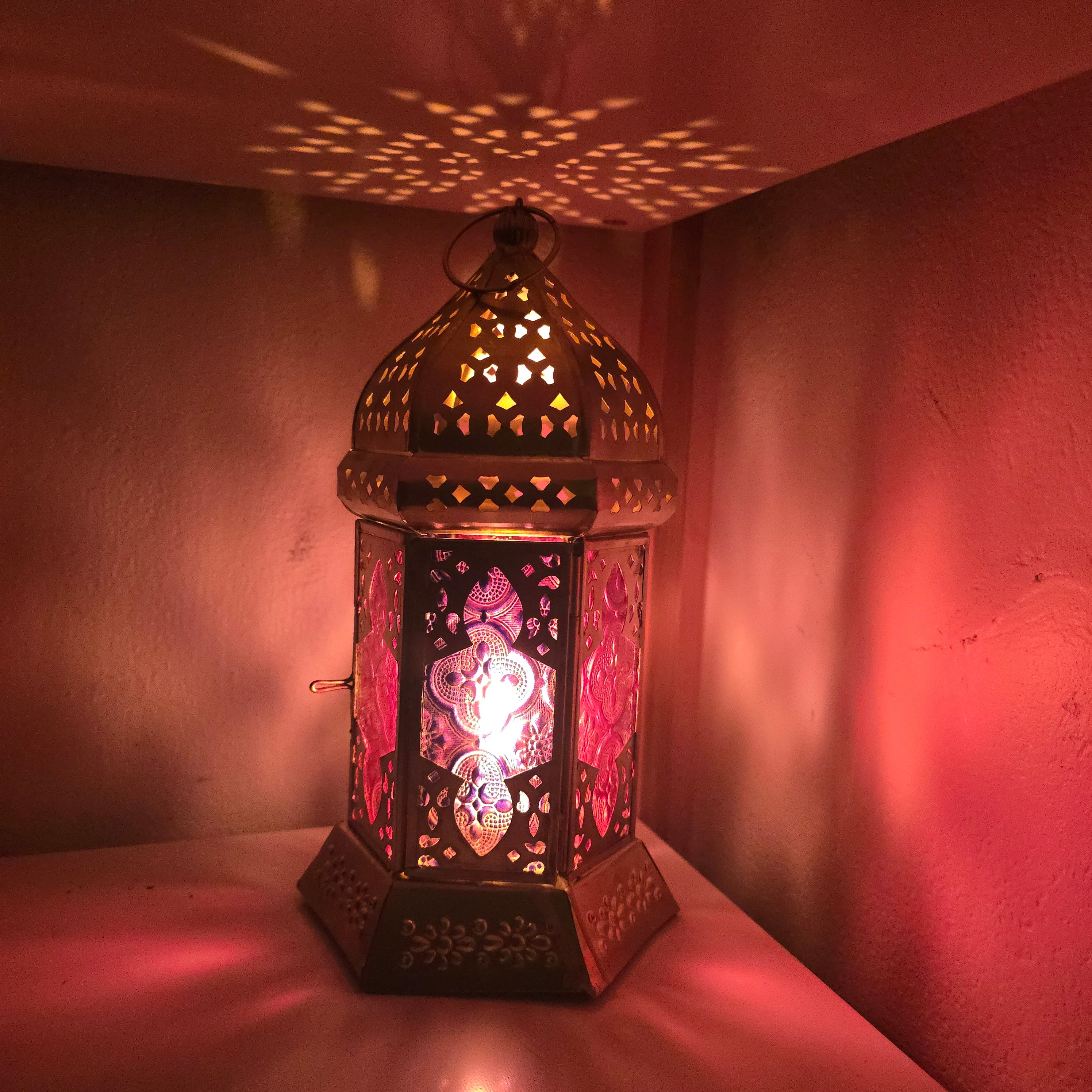 Pink Mermaid Lantern - SML