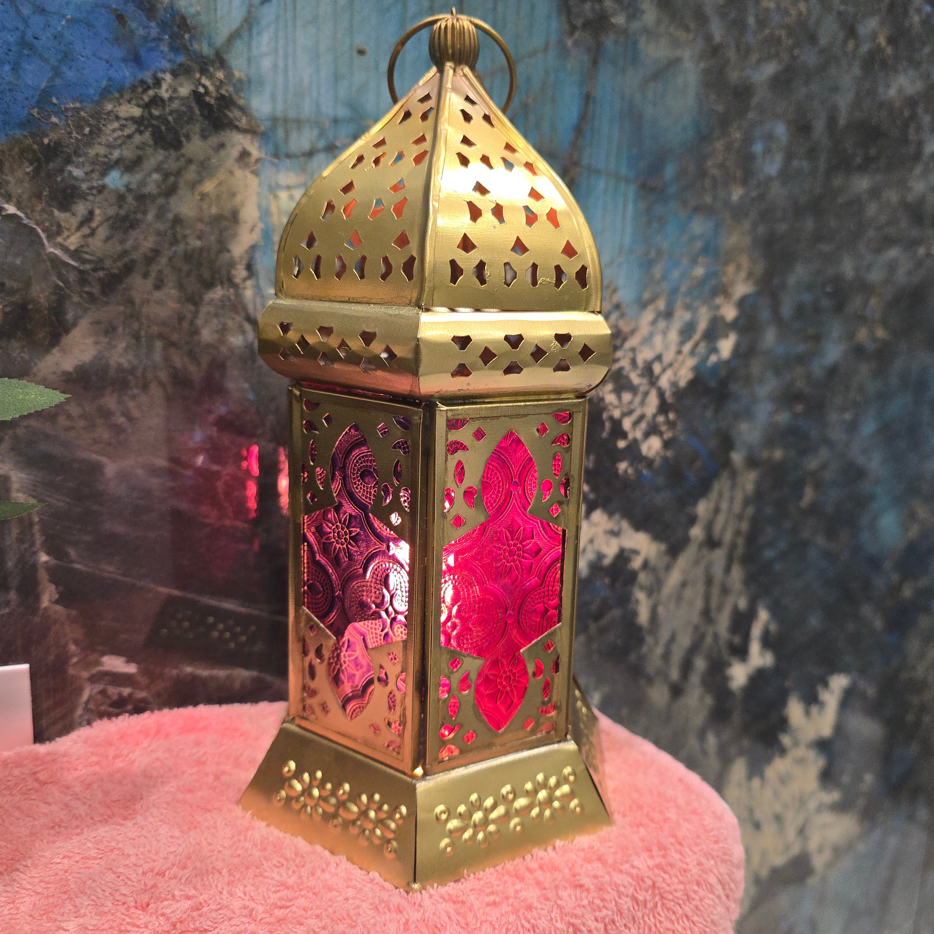 Pink Mermaid Lantern - SML