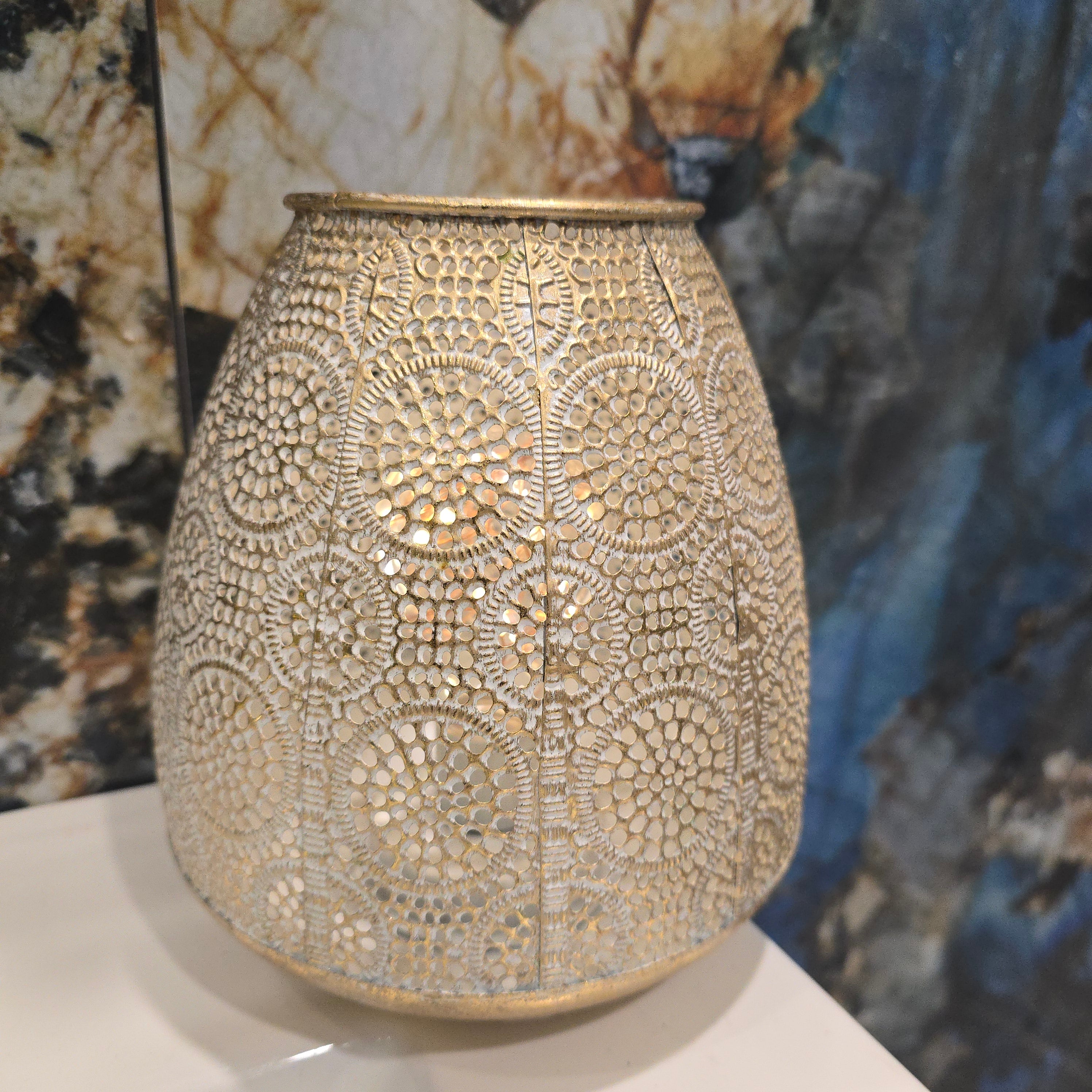 White Umbra Glo Lantern