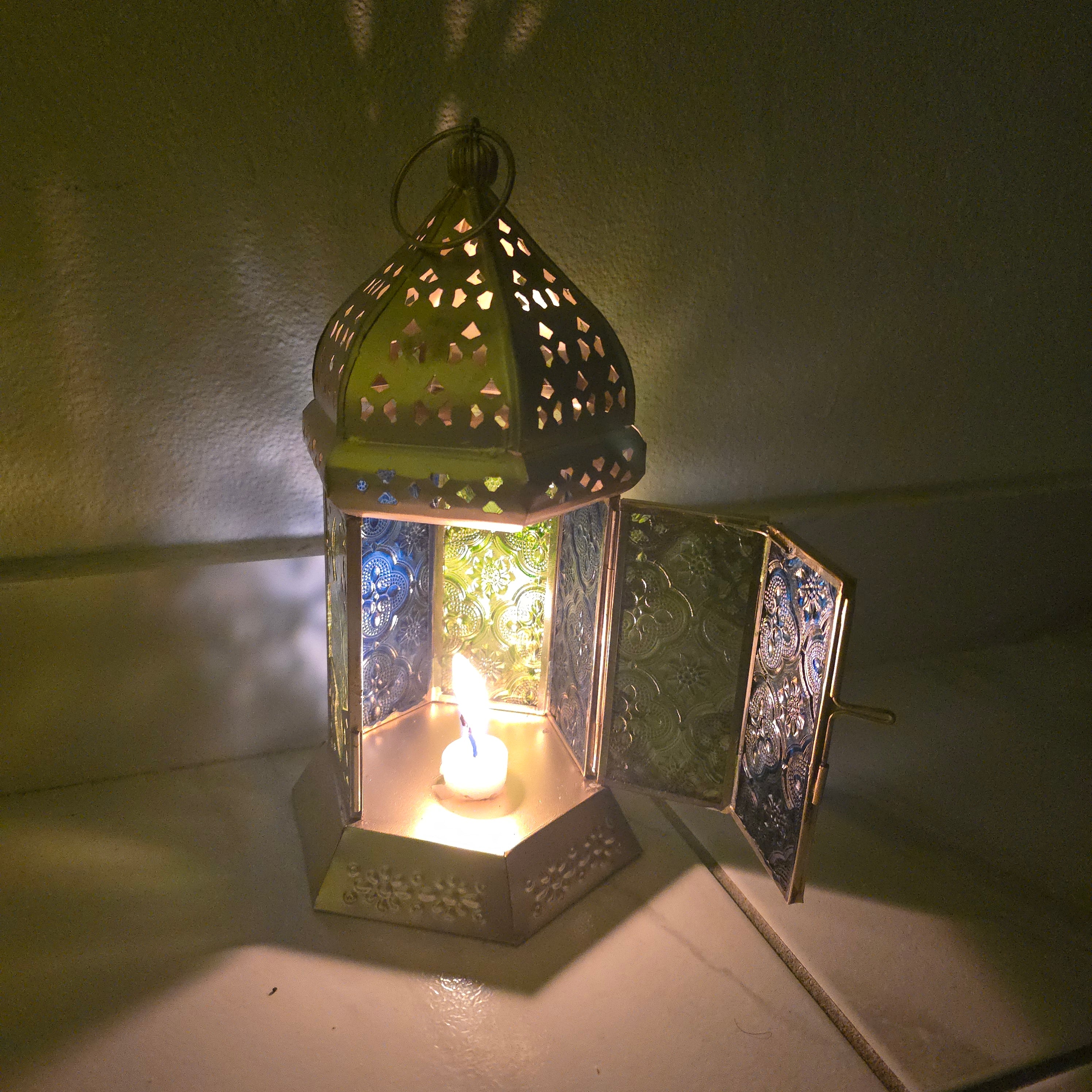 Blue Mermaid lantern - SML