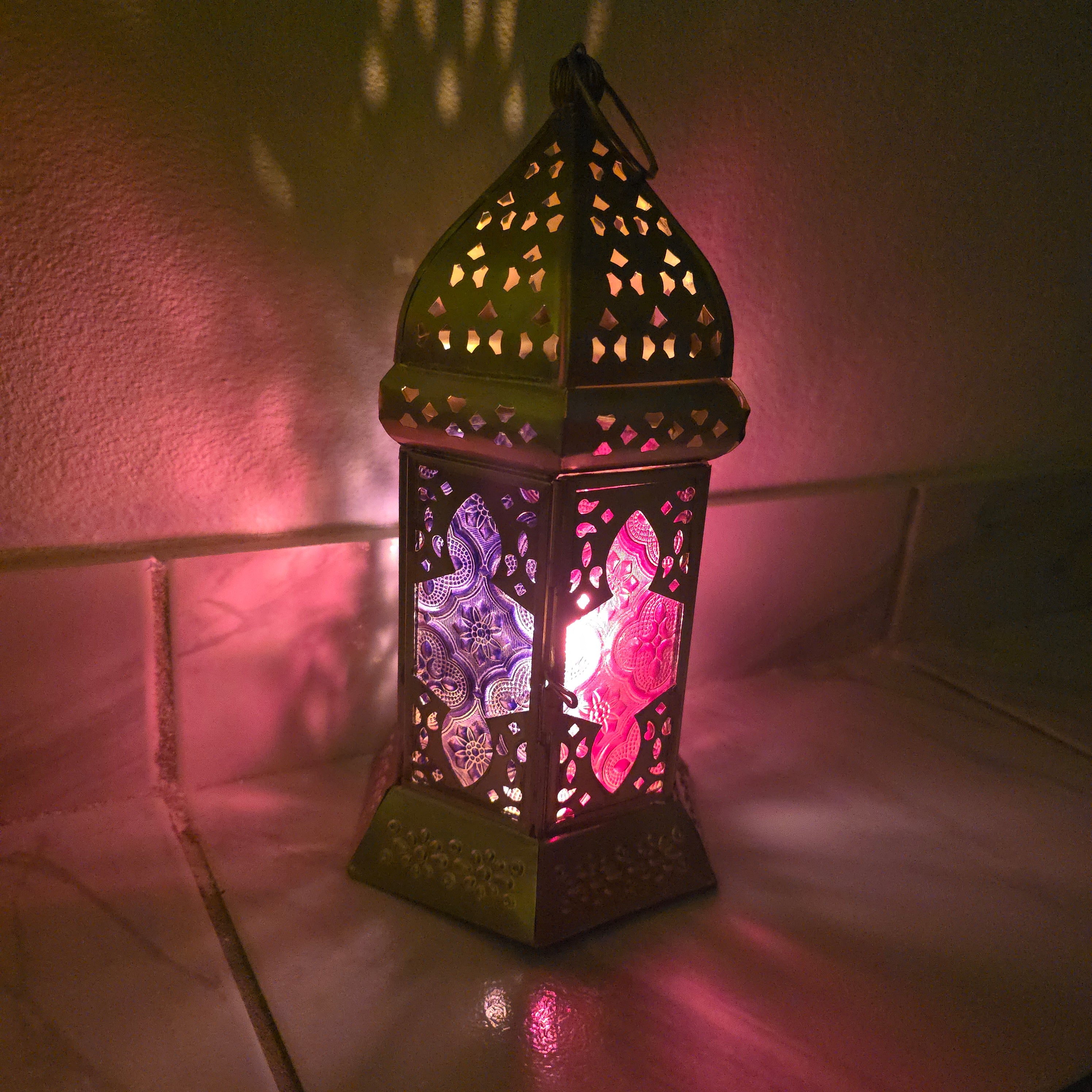Pink Mermaid Lantern - SML