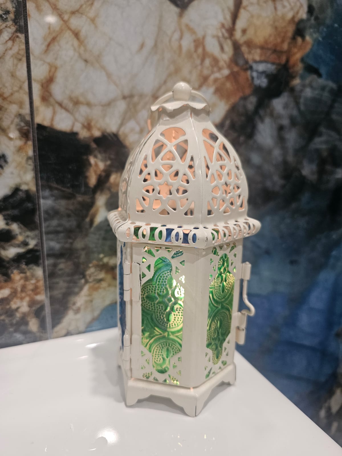 Coloured Viola Lantern