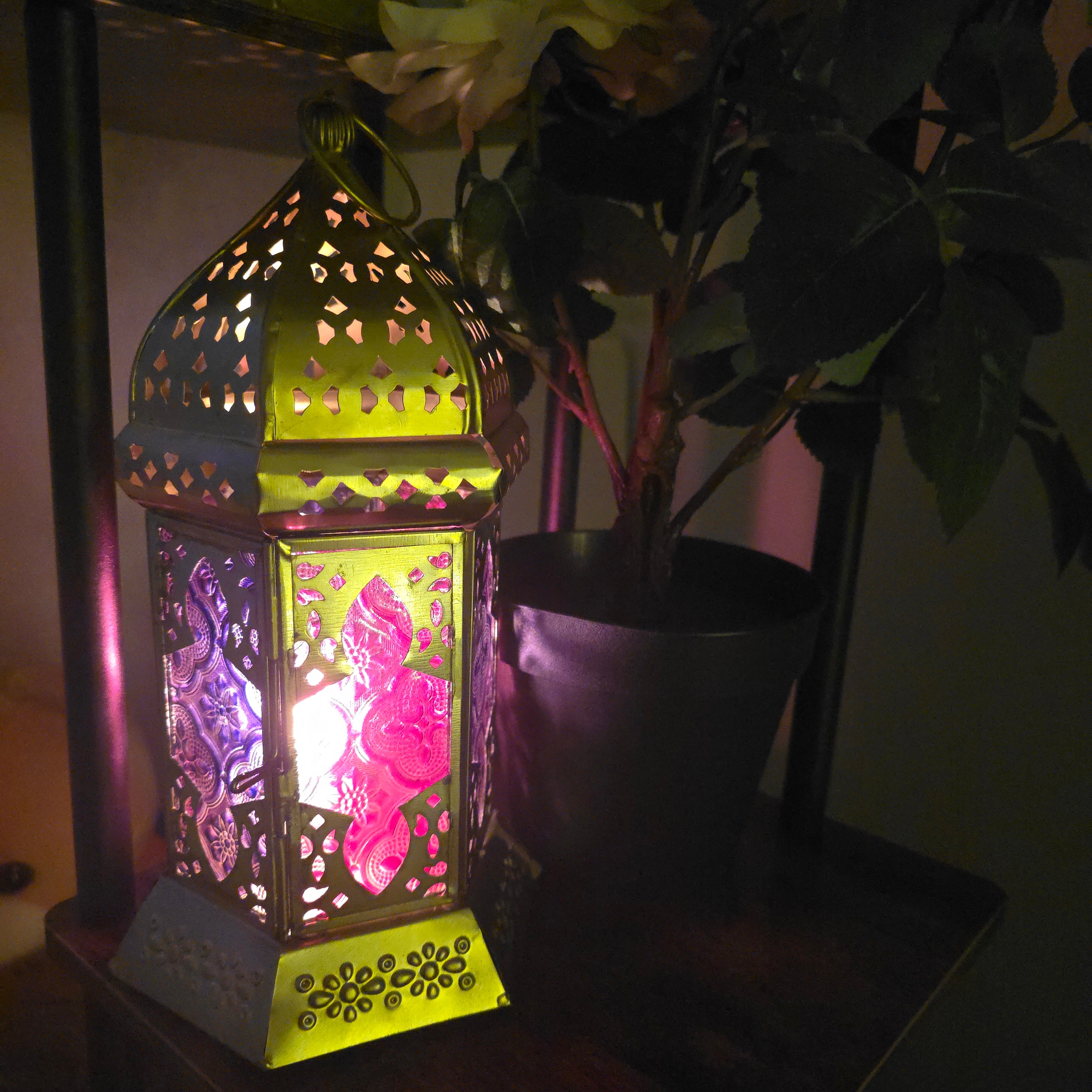 Pink Mermaid Lantern - SML
