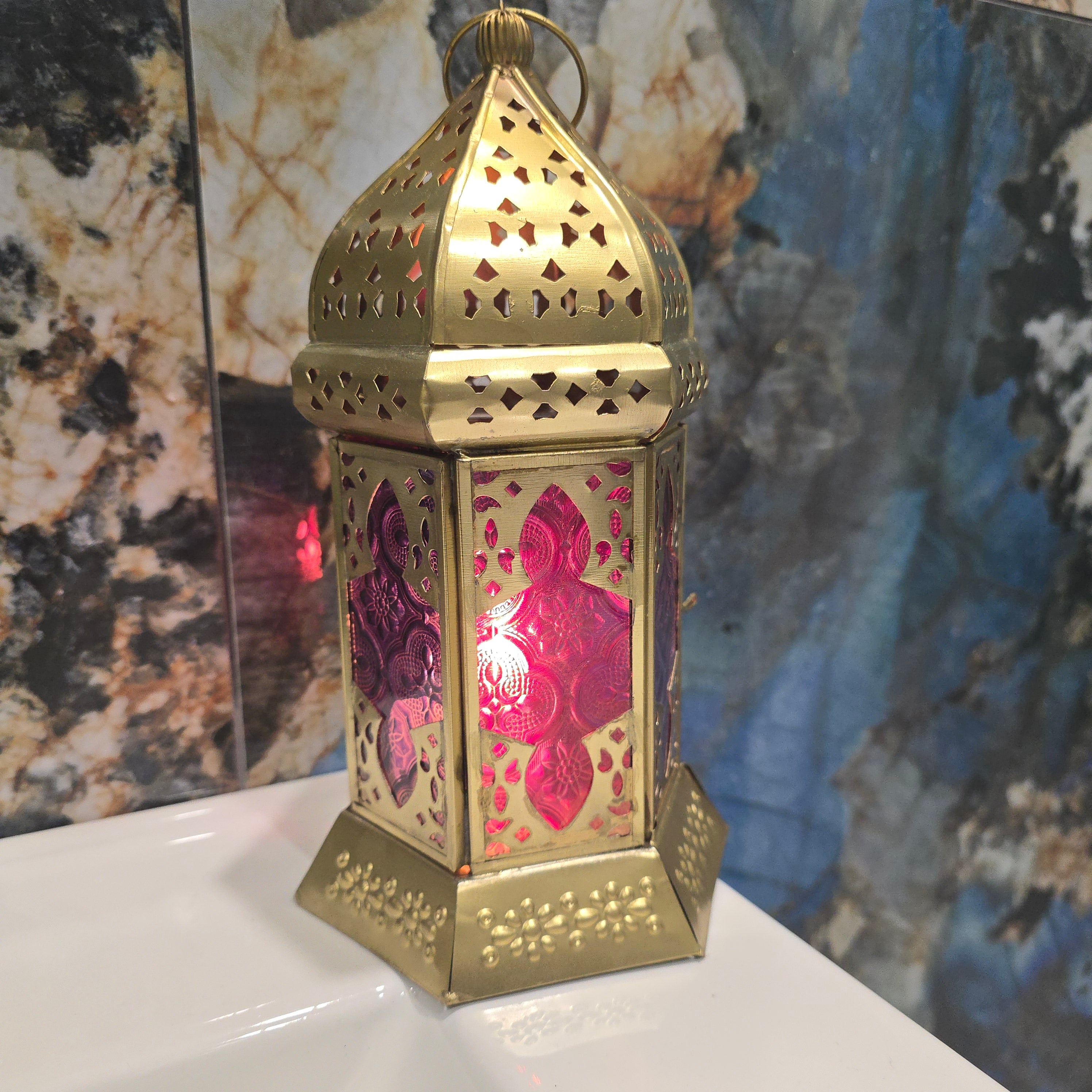 Pink Mermaid Lantern - SML