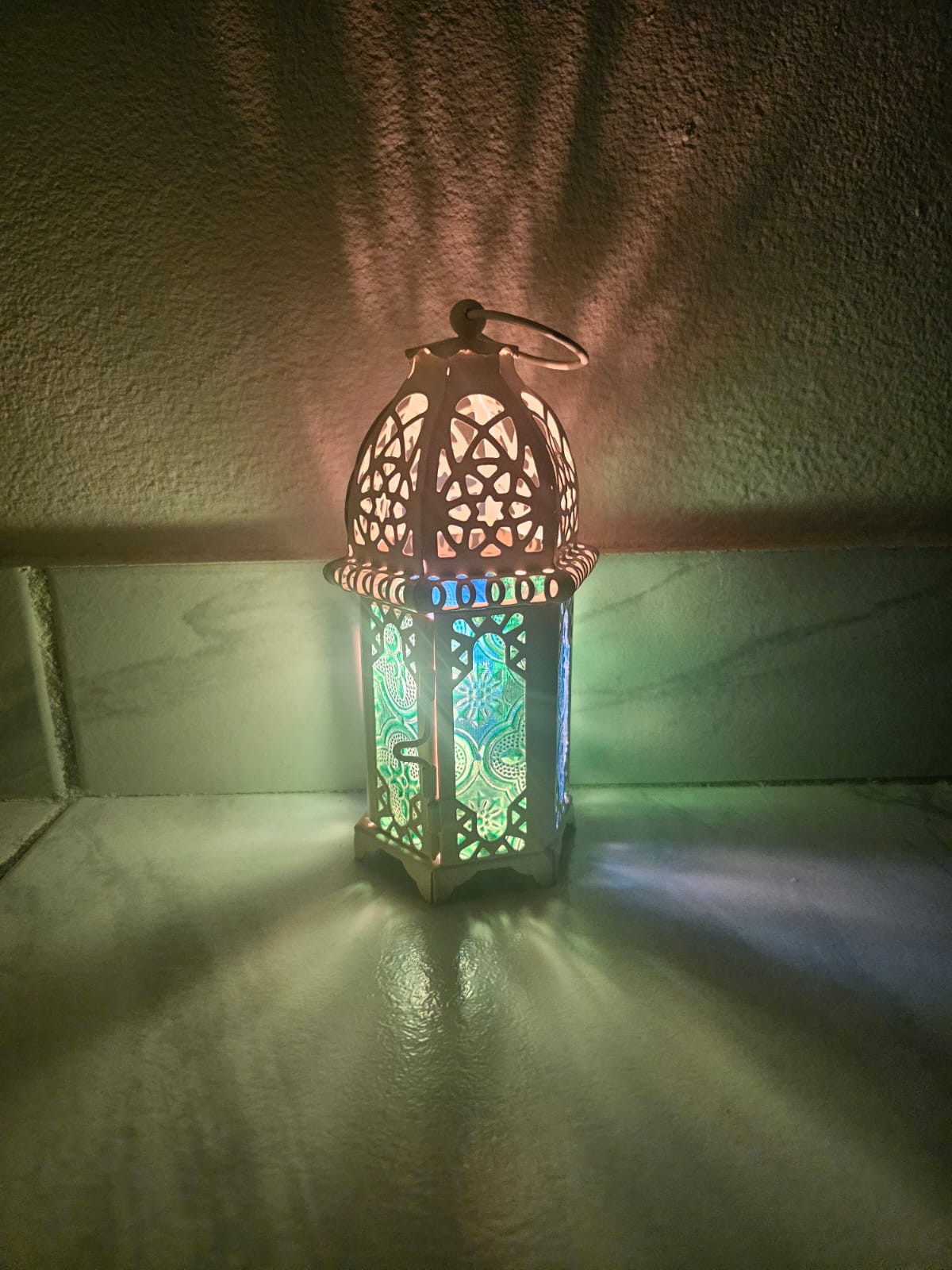 Coloured Viola Lantern