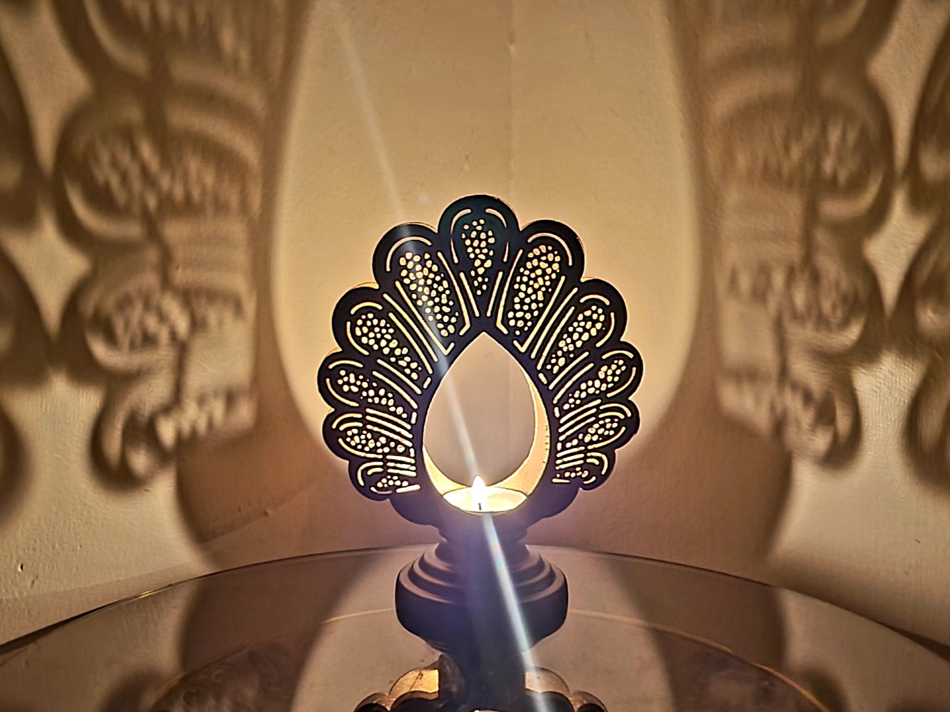 Peacock Lantern - LM3046