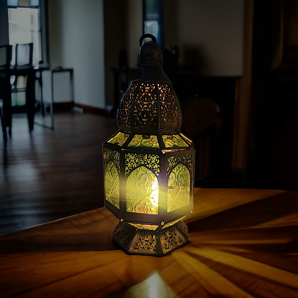 Silver Jade Lantern
