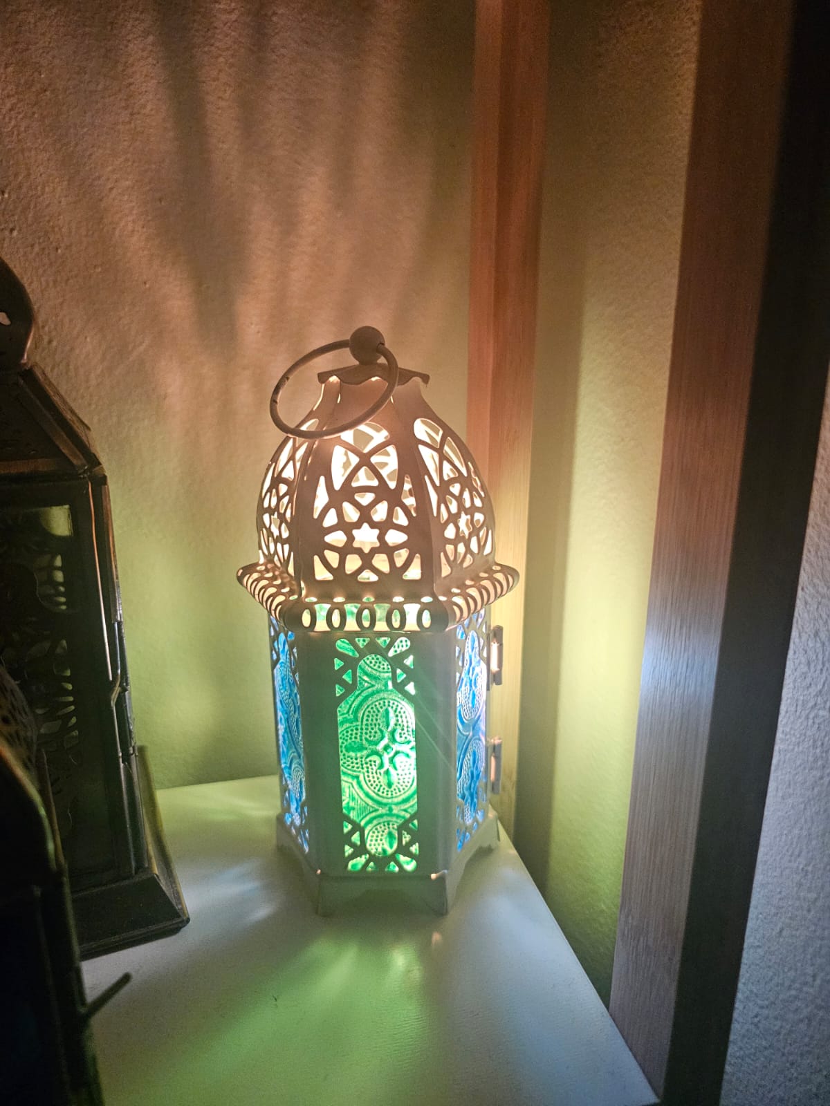 Coloured Viola Lantern