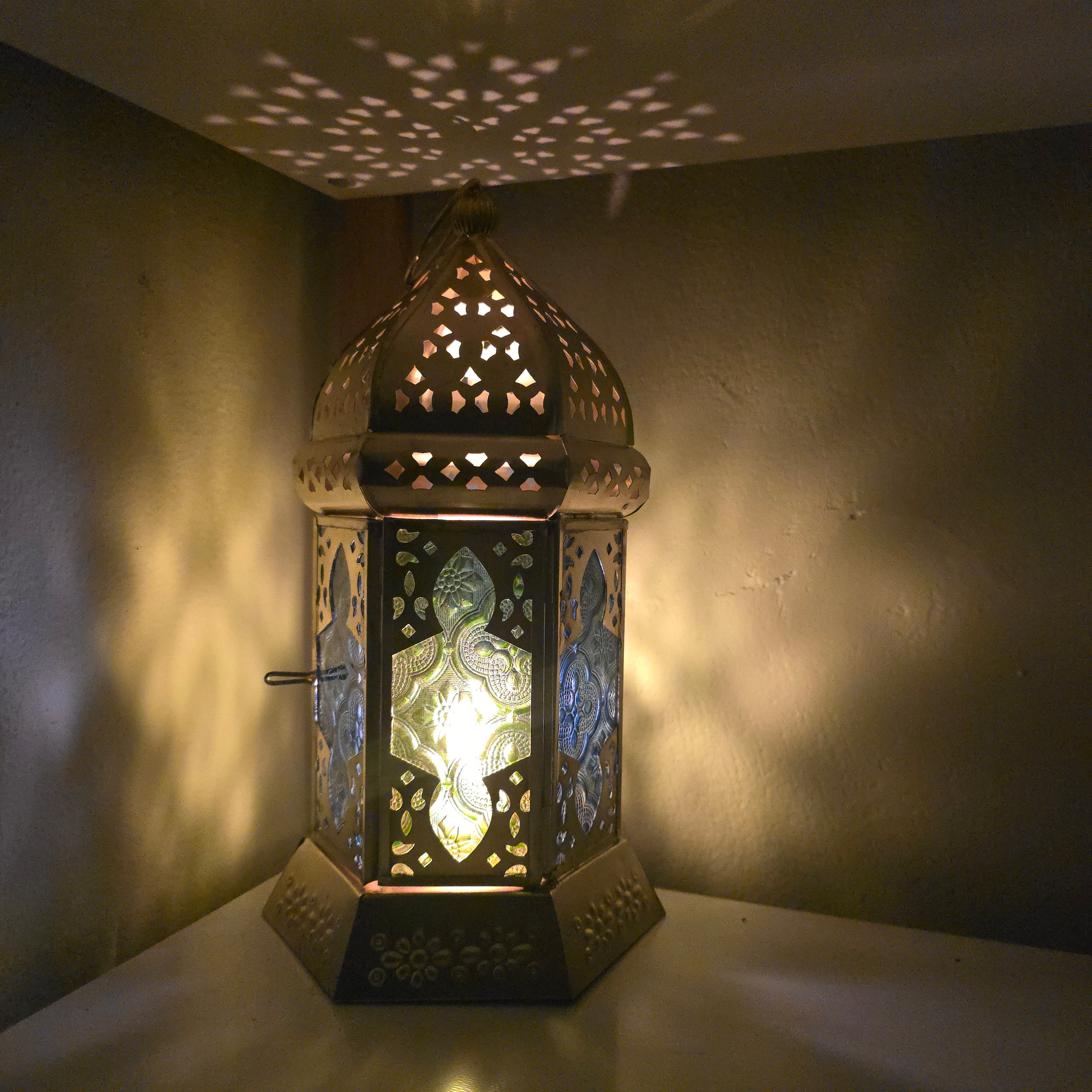 Blue Mermaid lantern - SML