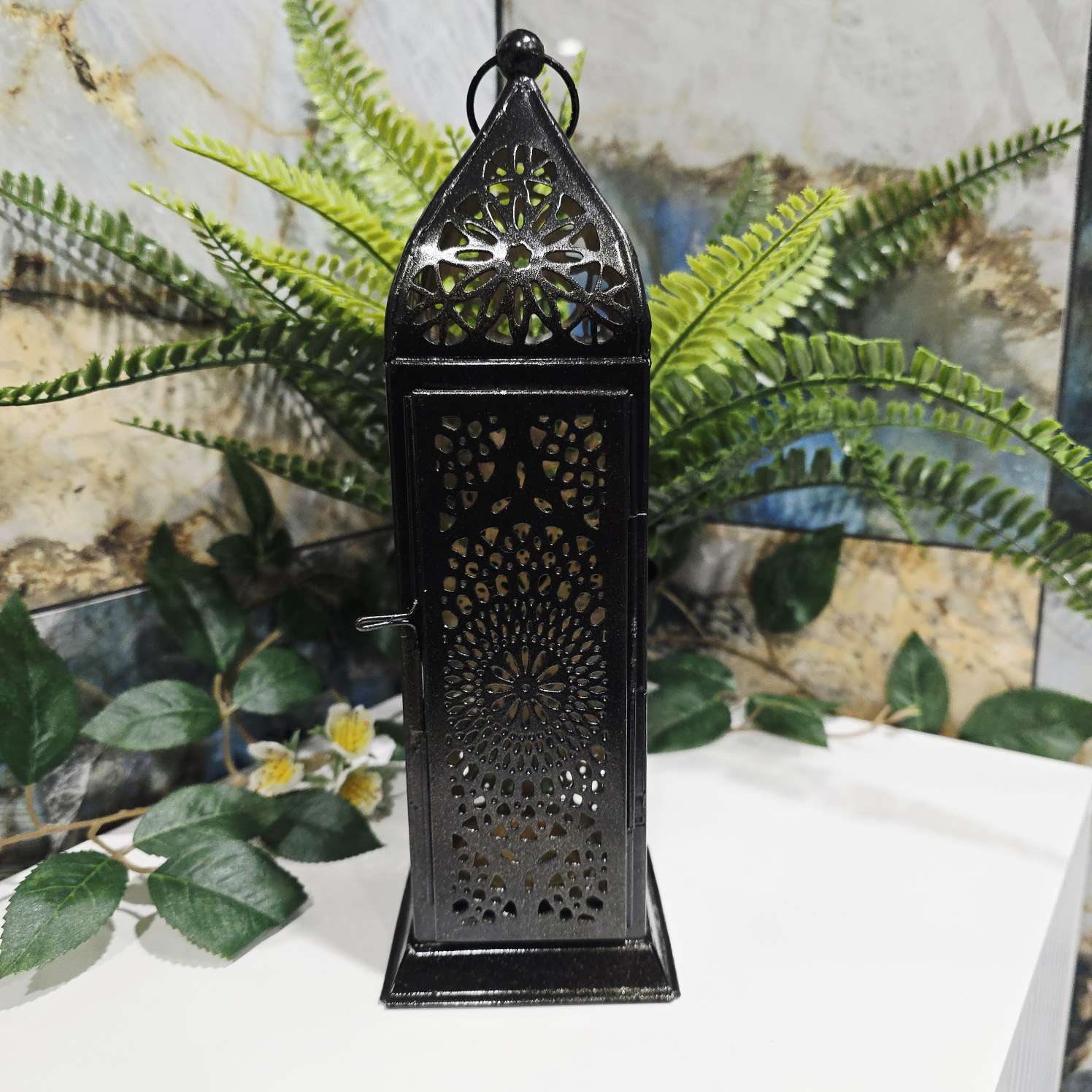 Daisy Lantern - Black Gold
