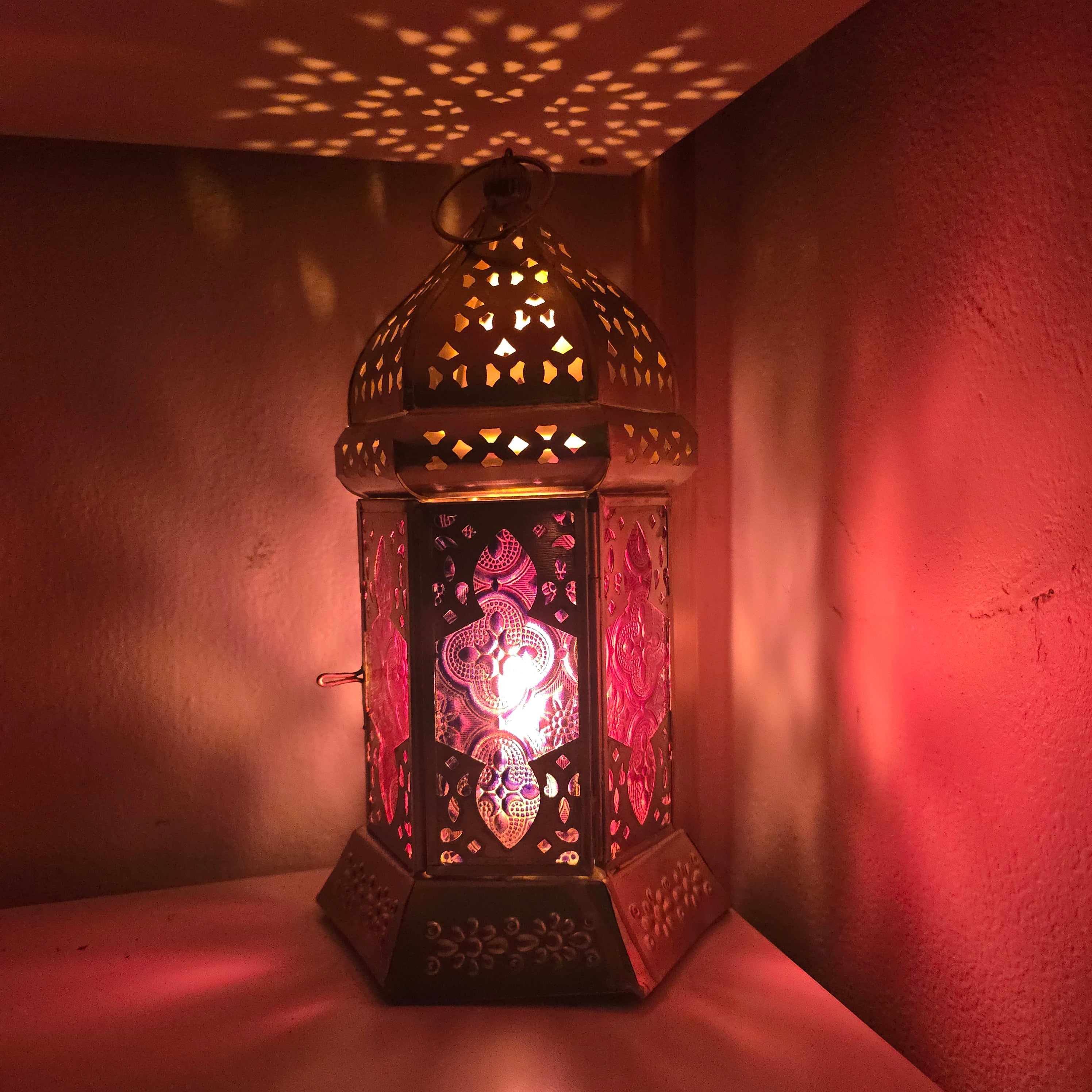 Pink Mermaid Lantern - SML