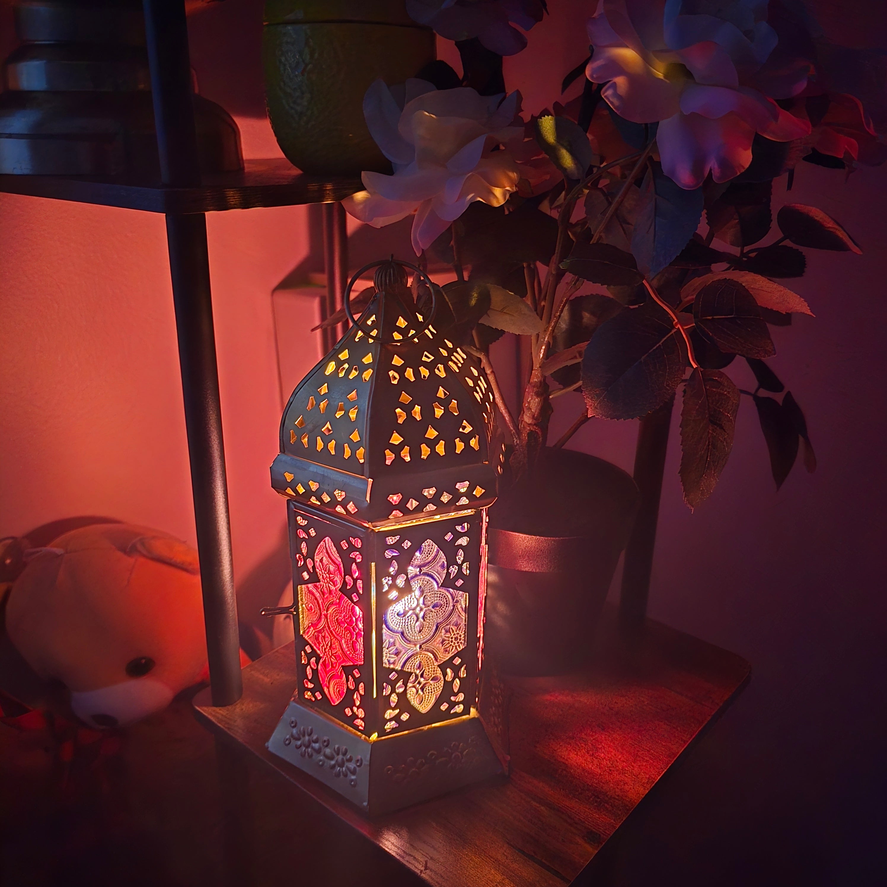 Pink Mermaid Lantern - SML